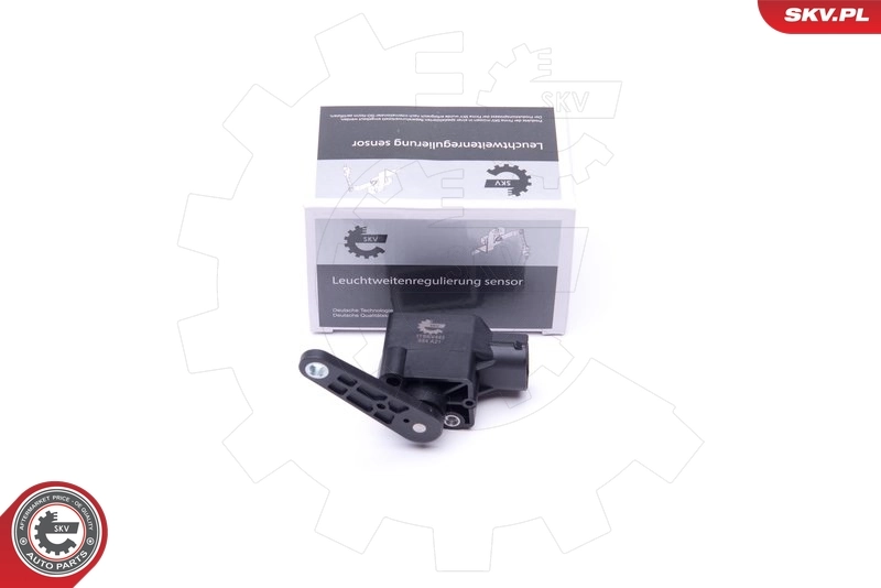 Sensor, headlight levelling